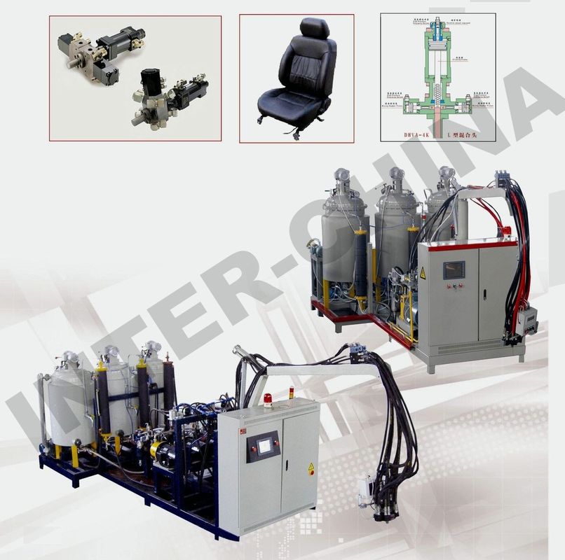3-component Polyurethane High pressure machine,Foaming and pouring machine